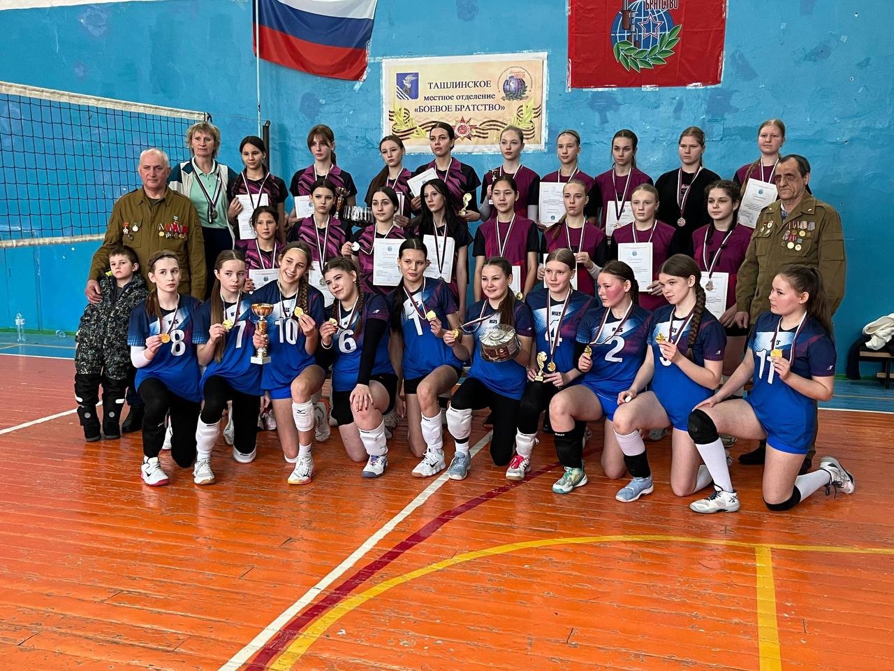 У команды Ташлы 1 «серебро»