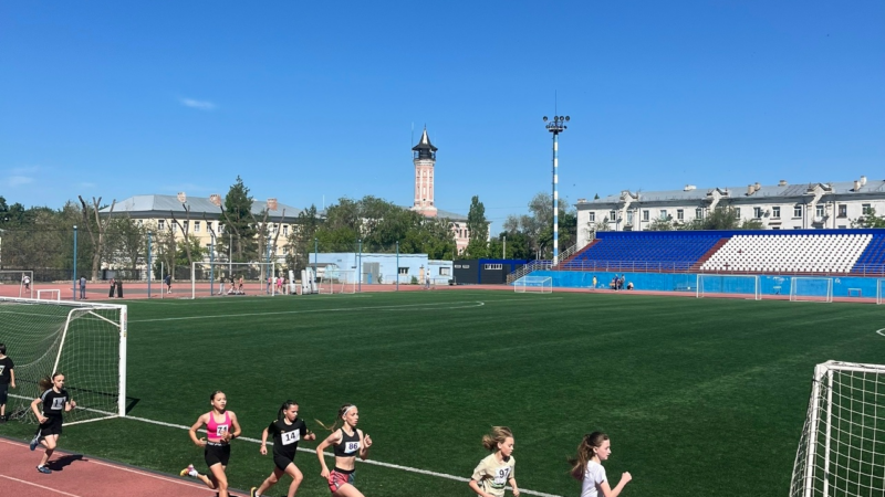 На областных соревнованиях