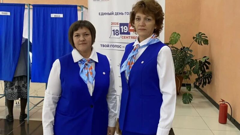 Семьями и коллективами приходили ташлинцы на избирательные участки
