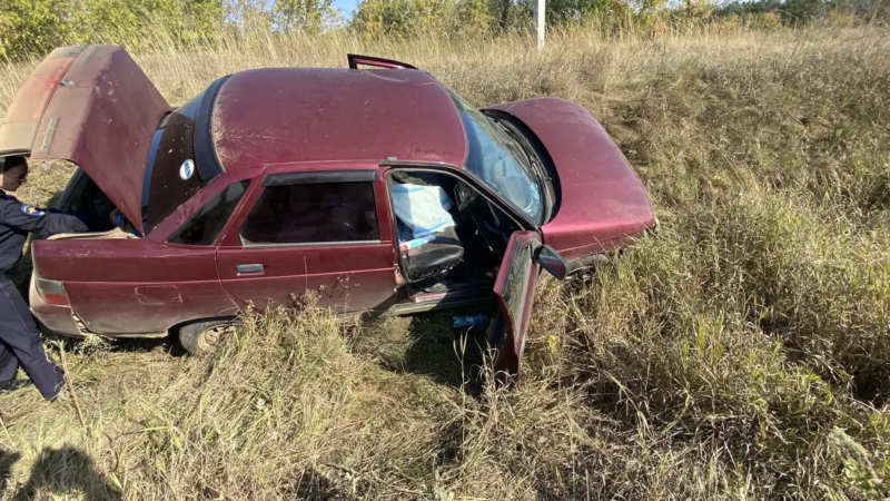 В Ташлинском районе из-за аварии водитель и пассажир госпитализированы в больницу