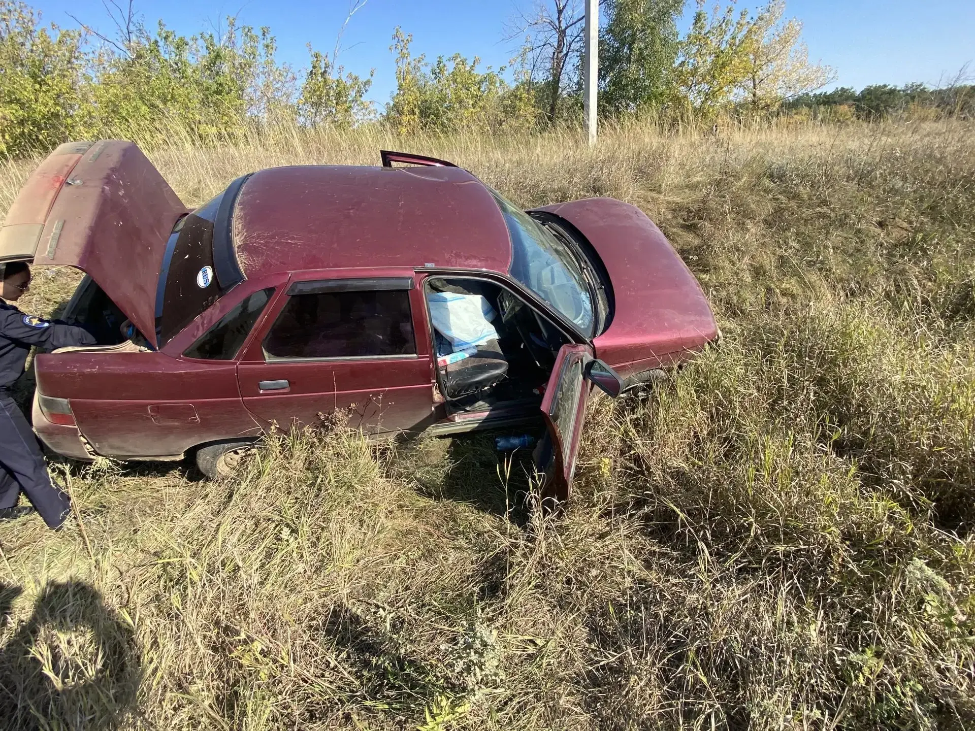 В Ташлинском районе из-за аварии водитель и пассажир госпитализированы в больницу