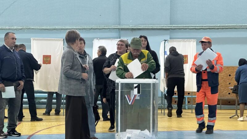 В Ташлинском районе и Оренбуржье подведены итоги первого дня голосования