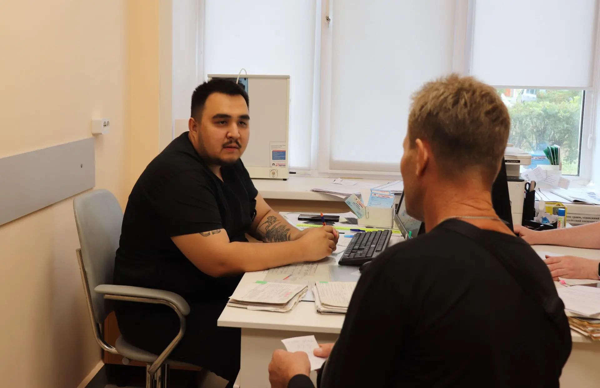 В трудовой коллектив Ташлинской райбольницы пришли новые врачи