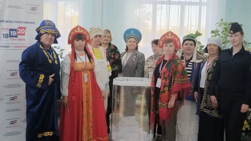 Избирательные участки в Ташлинском районе отражают национальный колорит