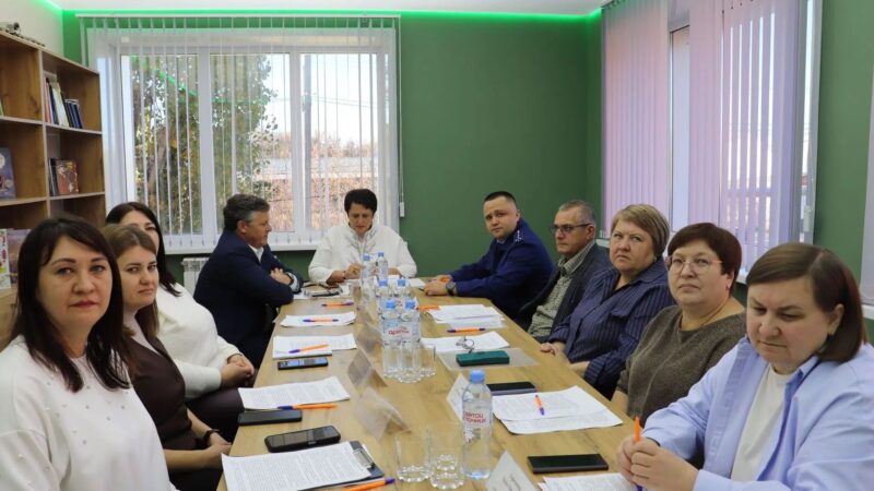 Сегодня в Ташлинском районе прошло заседание круглого стола по вопросам профилактики наркомании